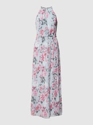 Maxikleid mit floralem Muster von Vila Blau - 18