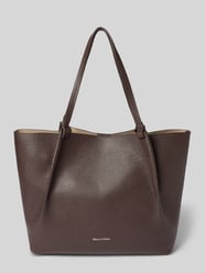 Shopper van echt runderleer, model 'BELLI' van Marc O'Polo - 4