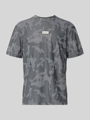 T-Shirt mit Rundhalsausschnitt und Label-Detail von EA7 Emporio Armani - 37
