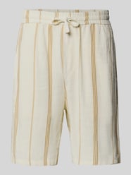 Relaxed Fit Bermudas aus Viskose-Baumwoll-Mix Modell 'TINUS' von Only & Sons - 34