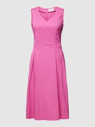 Minikleid mit V-Ausschnitt von ROBE LÉGÈRE Pink - 23