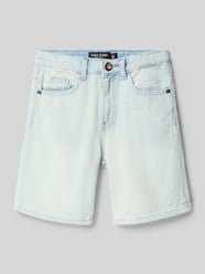 Szorty o kroju straight fit z naszywką z logo od Cars Jeans - 29