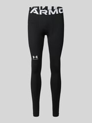 Slim Fit Sport-Leggings mit Logo-Print von Under Armour - 38