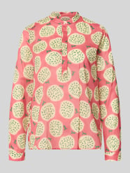 Regular fit blouse met knoopsluiting model 'JANE' van 0039 Italy - 40