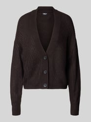 Boxy Fit Strickjacke mit V-Ausschnitt Modell 'CAROL' von ONLY - 21