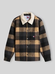 Oversized Hemdjacke mit Umlegekragen Modell 'TEDDY COLLAR BRUSHED' von Tommy Jeans - 1