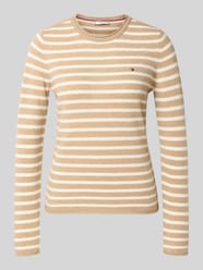 Slim Fit Strickpullover aus reiner Wolle von Tommy Hilfiger - 4