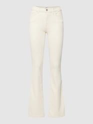 Jeansy o rozkloszowanym kroju z 5 kieszeniami model ‘BLUSH’ od Only Biały - 41