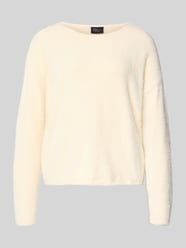 Regular Fit Strickpullover mit Viskose-Anteil von s.Oliver BLACK LABEL Beige - 36