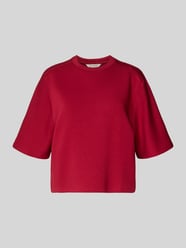T-shirt o kroju relaxed fit z okrągłym dekoltem model 'Maelee' od MSCH Copenhagen - 41