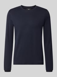 Longsleeve mit Rundhalsausschnitt Modell 'Baldi' von CINQUE - 5