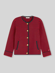 Kardigan rozpinany o pudełkowym kroju z czystej bawełny od Tommy Hilfiger - 7