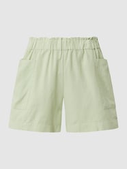 Shorts aus Leinen-Viskose-Mix  von Tom Tailor Denim Grün - 43