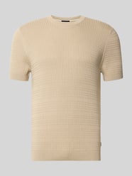 Strickshirt mit Strukturmuster Modell 'Elio' von JOOP! COLLECTION Beige - 13