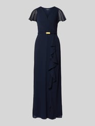 Tailliertes Abendkleid mit Schmetterlingsärmeln Modell 'FARRYSH' von Lauren Ralph Lauren - 37