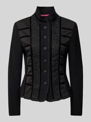 Blazer mit Stehkragen von WHITE LABEL Schwarz - 22