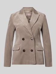 Regular Fit Blazer aus Cord von Christian Berg Woman Selection Beige - 33