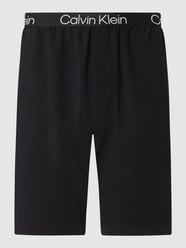 Sweatshorts mit Logo-Bund von Calvin Klein Underwear Schwarz - 31