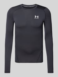 Bluzka z długim rękawem i nadrukiem z logo od Under Armour - 48