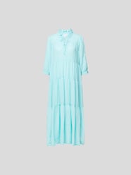 Midikleid mit V-Ausschnitt von Honorine Türkis - 26