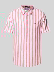 Regular fit vrijetijdsoverhemd van een mix van katoen en linnen van Tommy Jeans - 26