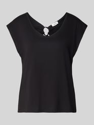 Loose Fit T-Shirt aus Baumwoll-Modal-Mix von s.Oliver RED LABEL - 42
