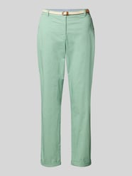 Chinosy o kroju casual fit z dodatkiem bawełny od Christian Berg Woman - 12