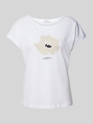 T-shirt met labelprint van Marc O'Polo - 43