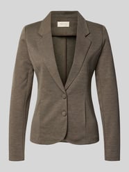 Blazer met reverskraag, model 'NANNI' van FREE/QUENT Beige - 44