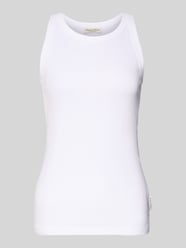 Shaped Fit Tanktop aus Ripp-Jersey mit Rundhalsausschnitt von Marc O'Polo - 13