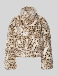Regular Fit Webpelzjacke in Leoparden Optik Modell 'JANIS' von ONLY - 12