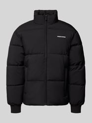 Gewatteerd jack met labelstitching van Pegador - 10