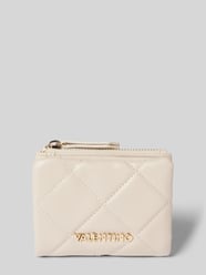 Portemonnaie mit Ziernähten Modell 'OCARINA' von VALENTINO BAGS Beige - 8