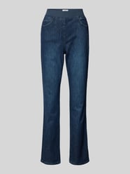 Jeans mit elastischem Bund von Raphaela By Brax Blau - 31