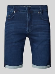Szorty jeansowe z wpuszczanymi kieszeniami od MAC - 28
