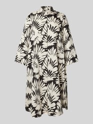Knielange jurk met blinde knoopsluiting, model 'GRACY' van 0039 Italy - 23