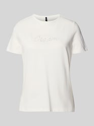 Regular Fit T-Shirt aus reiner Baumwolle Modell 'MIRANDA' von VERO MODA - 36