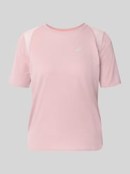 Regular Fit T-Shirt mit Stretch-Anteil Modell 'Road' von ASICS TIGER Pink - 3