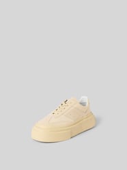 Sneaker mit Schnürverschluss von MM6 Maison Margiela Beige - 14