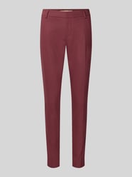 Slim Fit Anzughose aus Baumwoll-Mix von MOS MOSH Bordeaux - 27