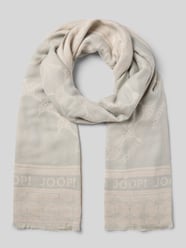 Sjaal met labelprint van JOOP! - 2