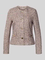 Blazer in Bouclé-Optik von Christian Berg Woman Selection Pink - 38