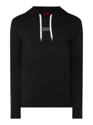 Hoodie mit Logo-Prints Modell 'Dondy' von HUGO Schwarz - 20