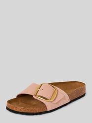 Slides aus echtem Leder Modell 'Arizona' von Birkenstock Pink - 3