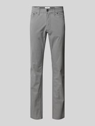 Slim fit jeans in 5-pocketmodel, model 'CHUCK' van Brax Grijs / zwart - 27