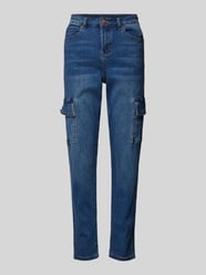 Regular Fit Jeans im 5-Pocket-Design von Kaffe Blau - 8