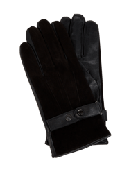 Handschuhe aus Leder mit Wollfutter  von JOOP! Collection Schwarz - 24