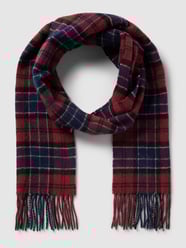 Schal aus Lanawolle mit Tartan-Muster von Barbour Rot - 34