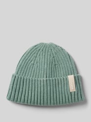 Beanie mit Label-Detail Modell 'SUMTER' von Barts Grün - 5