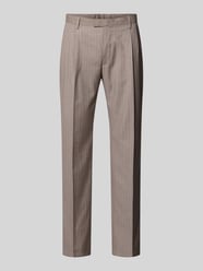 Anzughose mit Bügelfalten von MCNEAL Beige - 48